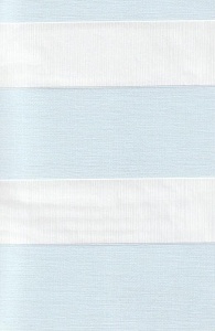 Рулонные шторы день-ночь для проема Сицилия, серо-голубой 52 купить в Королеве с доставкой